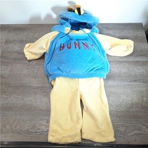 Disney Winnie the Pooh Fleece Hooded Hunny Pot Halloween Costume 18-24